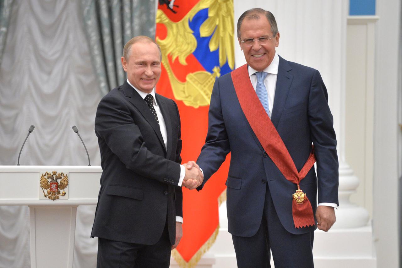 Lavrov i Putin
