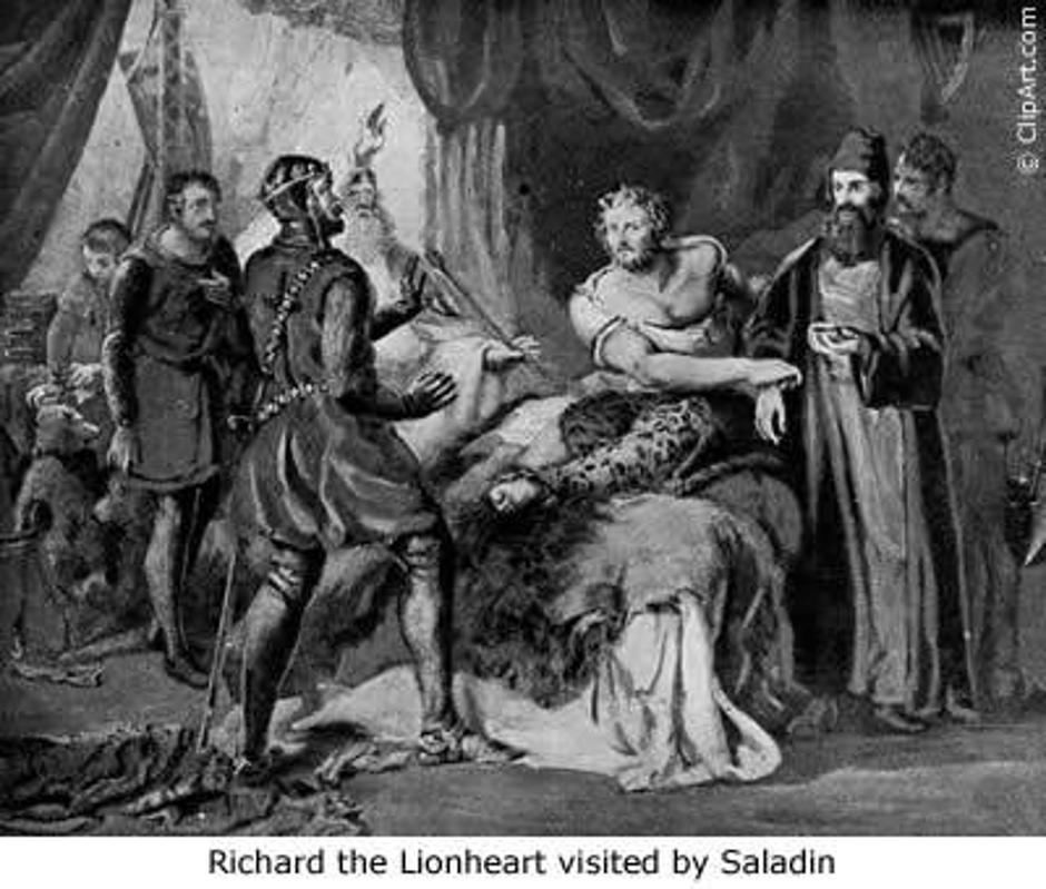 Saladin i Rikard