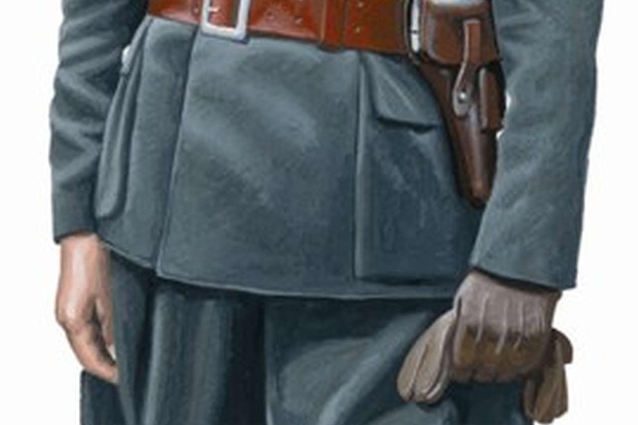 Cvitan Galić - poručnik u Hrvatskoj zrakoplovnoj legiji