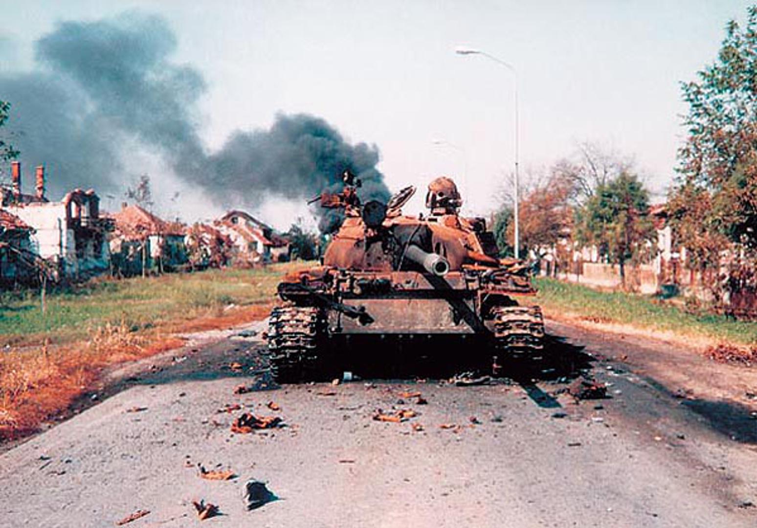 Югославия 90 е. Битва за Вуковар 1991 год.