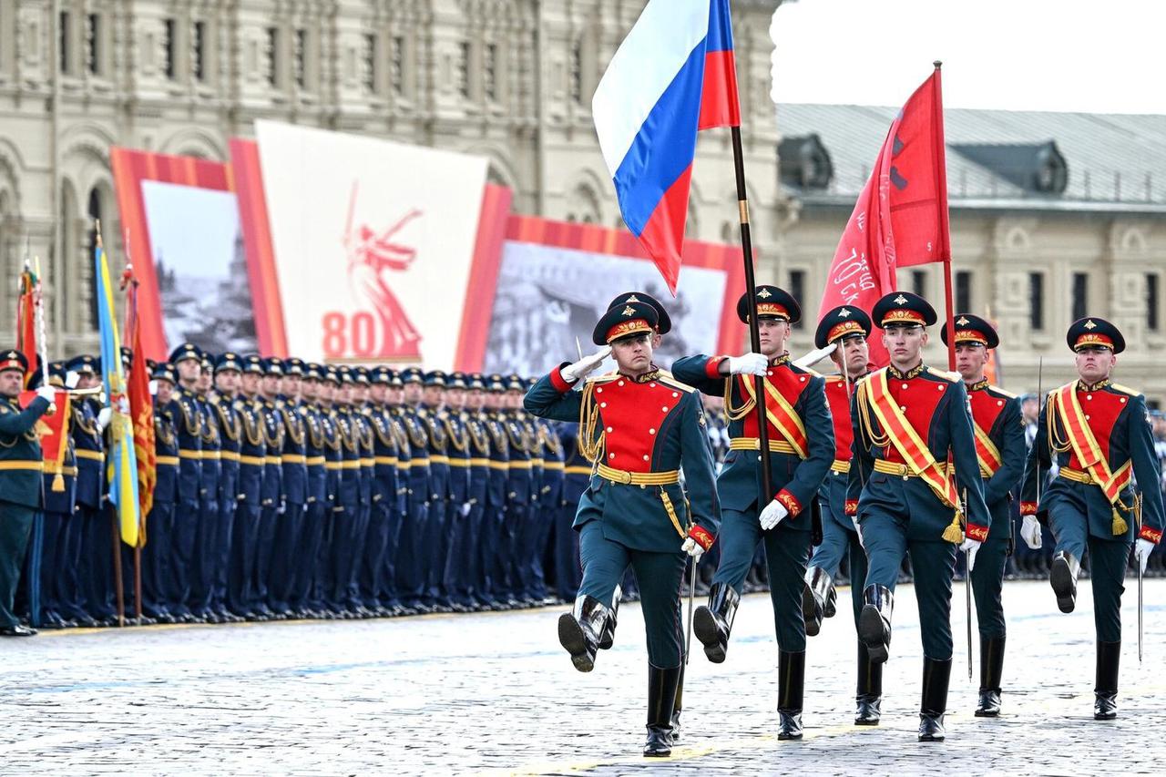 Marš ruske vojske tijekom Dana pobjede