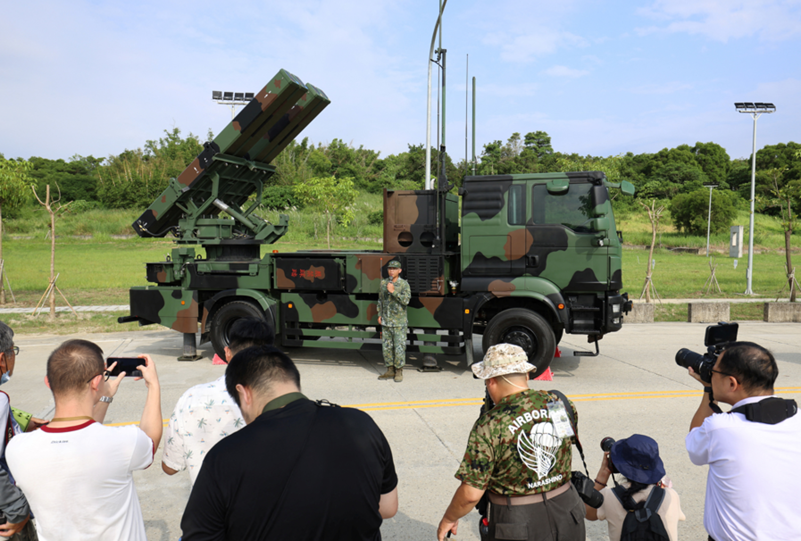 Uz domaće naoružanje Tajvan je pokazao i američke raketne sustave HIMARS, koji tijekom prezentacije nisu korišteni za gađanje.

