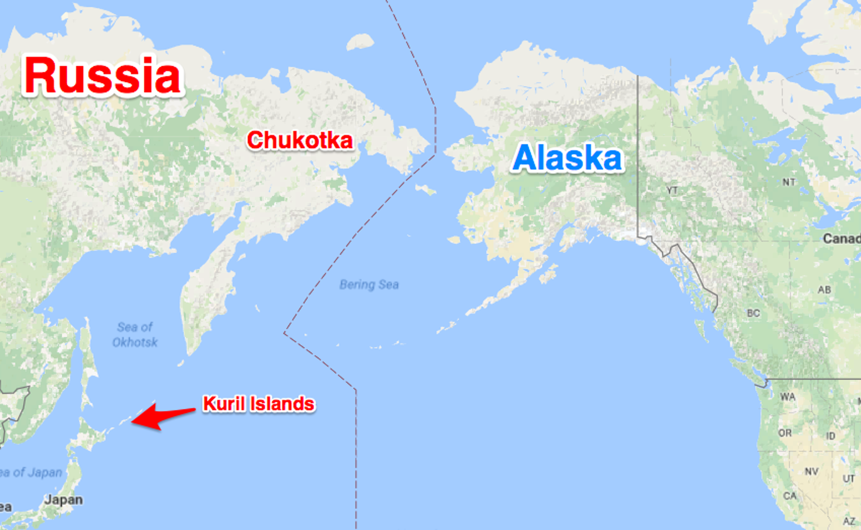 Между аляской. Чукотка и Аляска на карте. Камчатка и Аляска на карте. Чукотка и Аляска на карте России.