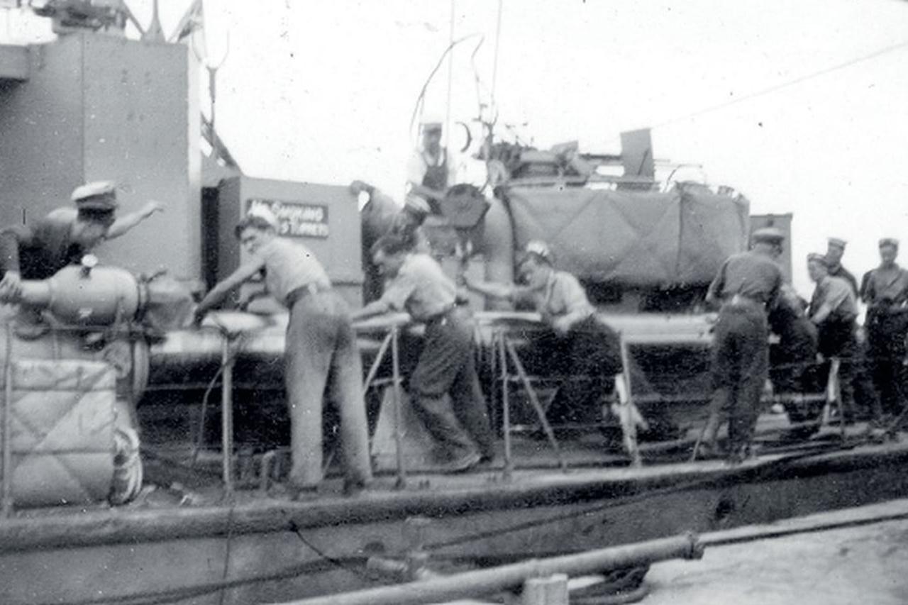 Uništenje njemačkog konvoja, kolovoz 1944.