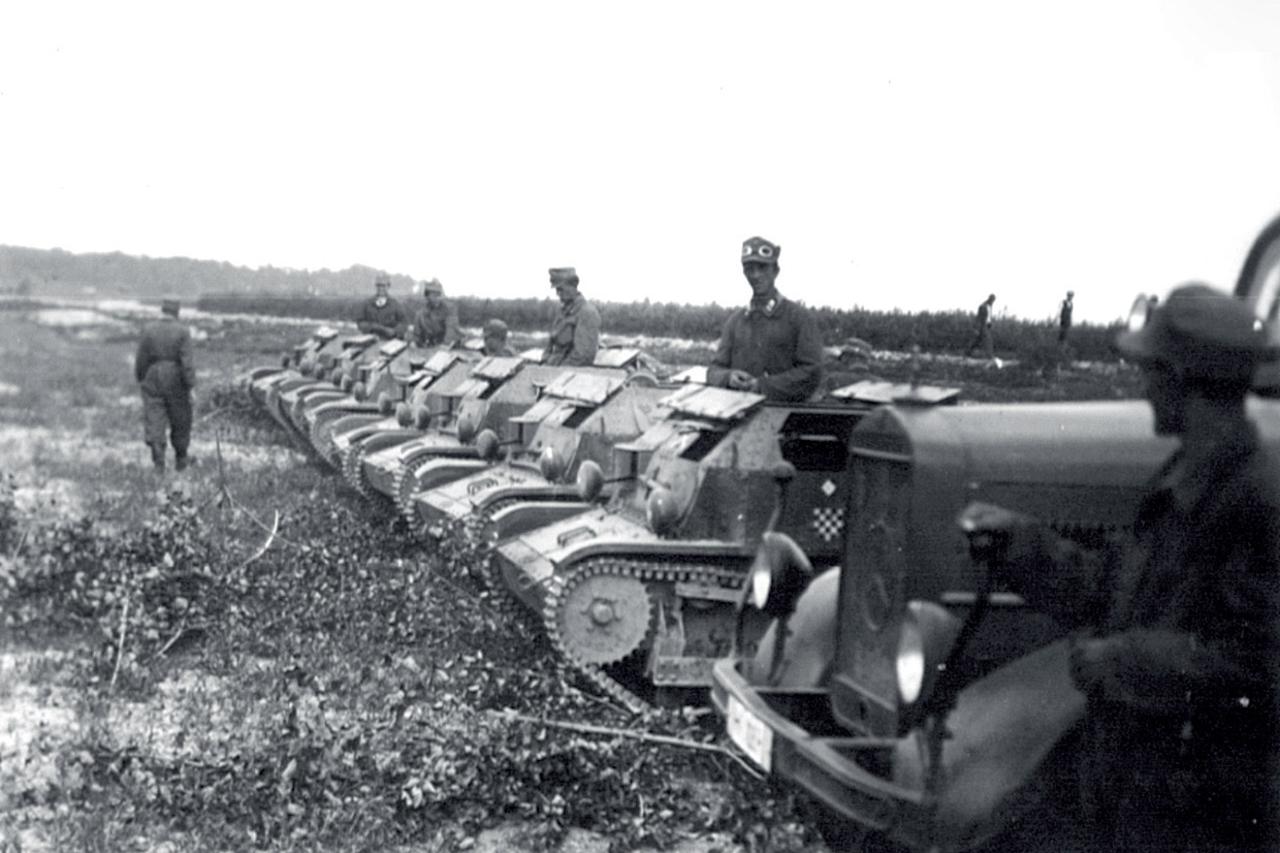 Od 1944. sve više talijanskih tenkova