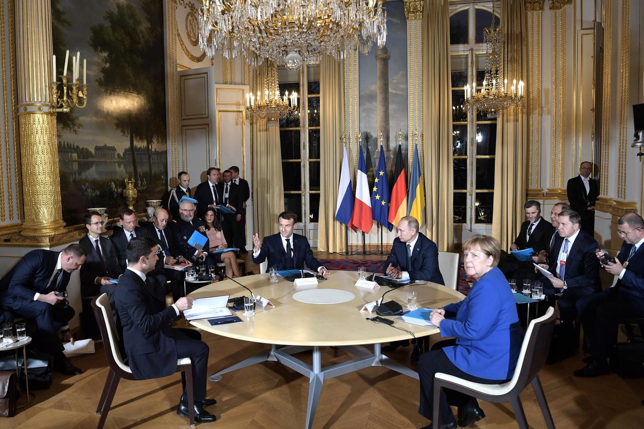 Susret u „Normandijskom formatu“, Pariz, 9. prosinca 2019.